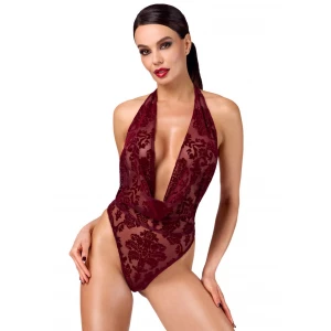 Боді Noir Handmade F386 Kink Royal cascade bodysuit S