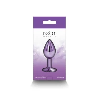 Анальна пробка NS Novelties Rear Assets - Small - Purple — Переглянути зображення 4