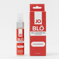 Гель для оральних пестощів JO - BLO - Strawberry 30 мл — Переглянути зображення 3
