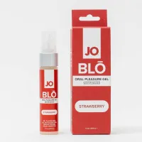 Гель для оральних пестощів JO - BLO - Strawberry 30 мл — Переглянути зображення 3