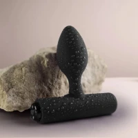 Анальна вібропробка Rocks Off NOVA Solaris Black — фото 5