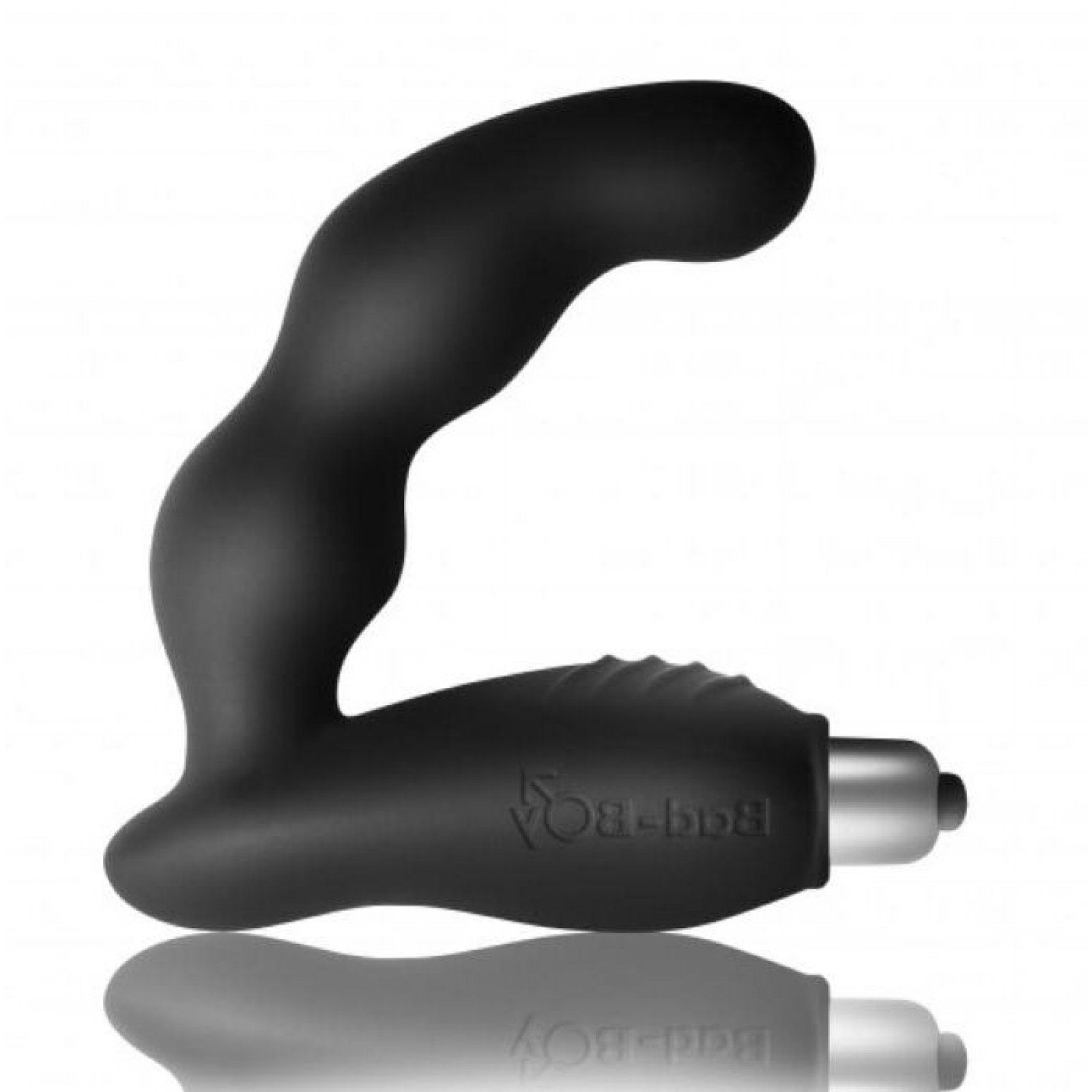 Вибромассажер простаты Rocks Off Bad-Boy Black, массаж промежности, макс. диаметр 4 см