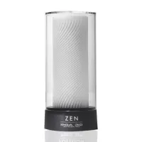 Мастурбатор Tenga 3D Zen, дуже ніжний, з антибактеріального еластомеру зі сріблом — Переглянути зображення 1