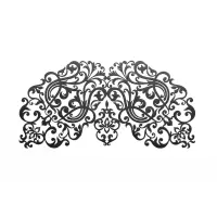 Маска на обличчя Bijoux Indiscrets - Dalila Mask, вінілова, клейове кріплення, без зав'язок — Переглянути зображення 1