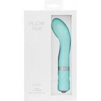 Розкішний вібратор Pillow Talk - Sassy Teal з кристалом Сваровські для точки G, подарункова упаковка — Переглянути зображення 8