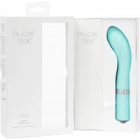 Розкішний вібратор Pillow Talk - Sassy Teal з кристалом Сваровські для точки G, подарункова упаковка — Переглянути зображення 10