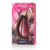 Вакуумний кліторальний стимулятор Womanizer Liberty Red, магнітна кришка, 2 насадки Вакуумний кліторальний стимулятор Womanizer Liberty Red, магнітна кришка, 2 насадки