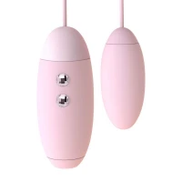 Вакуумний стимулятор з віброяйцем 2-в-1 KISSTOY Miss VV Pink — Переглянути зображення 1