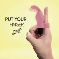 Вібратор на палець FeelzToys Magic Finger Vibrator Pink — Переглянути зображення 3