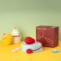 Смарт-віброяйце Magic Motion Sundae Red — Переглянути зображення 6