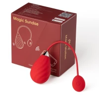 Смарт-віброяйце Magic Motion Sundae Red — Переглянути зображення 3