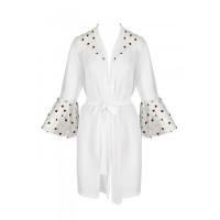 Повітряний пеньюар Passion LOVELIA PEIGNOIR XXL/XXXL, white