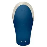 Смарт-вібратор для пар Satisfyer Double Love (Blue) — Переглянути зображення 4