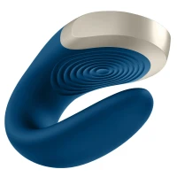 Смарт-вібратор для пар Satisfyer Double Love (Blue) — Переглянути зображення 6