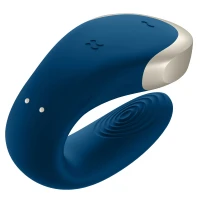 Смарт-вібратор для пар Satisfyer Double Love (Blue) — Переглянути зображення 2