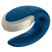 Смарт-вібратор для пар Satisfyer Double Love (Blue) — Переглянути зображення 5