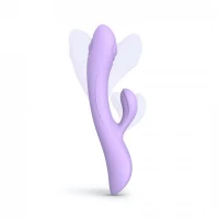 Вібратор-кролик зі спрямованим масажем точки G - Love To Love Bunny&amp;Clyde - Viva Mauve — Переглянути зображення 2