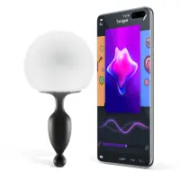Анальна смарт-пробка Magic Motion Bunny зі знімним пухнастим хвостиком, керування зі смартфона — Переглянути зображення 1