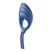 Ерекційне віброкільце-ласо Satisfyer Swordsman Blue, міцна фіксація, 10 режимів, потужний мотор — Переглянути зображення 1
