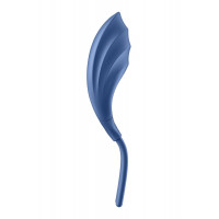 Эрекционное виброкольцо лассо Satisfyer Swordsman Blue, крепкая фиксация, 10 режимов, мощный мотор