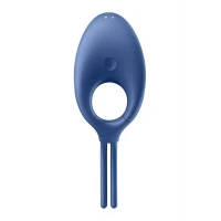 Ерекційне віброкільце-ласо Satisfyer Swordsman Blue, міцна фіксація, 10 режимів, потужний мотор — Переглянути зображення 5