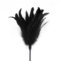 Лоскітка з пером півня Art of Sex – Feather Paddle, чорна — Переглянути зображення 2