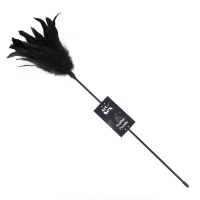 Лоскітка з пером півня Art of Sex – Feather Paddle, чорна — Переглянути зображення 1