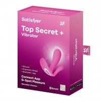 Смарт-вибратор в трусики Satisfyer Top Secret Pink вагинально-клиторальный, 2 мотора — Просмотреть изображение 7