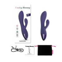 Вібратор-кролик Love To Love FUNKY BUNNY - MIDNIGHT INDIGO — Переглянути зображення 5