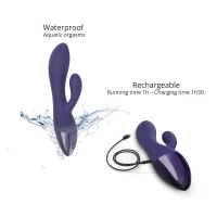 Вібратор-кролик Love To Love FUNKY BUNNY - MIDNIGHT INDIGO — Переглянути зображення 3