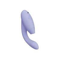 Подвійний вакуумний кліторальний стимулятор Womanizer Duo 2 - Lilac, незалежні мотори — Переглянути зображення 5