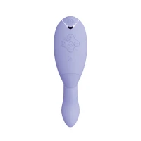 Подвійний вакуумний кліторальний стимулятор Womanizer Duo 2 - Lilac, незалежні мотори — Переглянути зображення 3