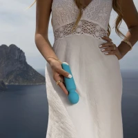 Вібромасажер Cala Azul – Maria Wand Vibrator, 10 режимів, регулювання інтенсивності — Просмотреть изображение 11