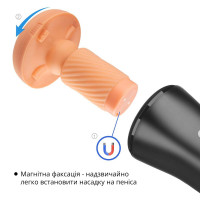 Мастурбатор Otouch INSCUP 3, рух вперед-назад плюс стискання стінок, сенсорне керування