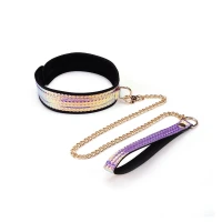 Набір Liebe Seele Pink G lossy 7pcs Bondage Kit, фіксатори, нашийник з повідцем, кляп, флогер, маска — Просмотреть изображение 5