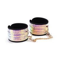 Набір Liebe Seele Pink G lossy 7pcs Bondage Kit, фіксатори, нашийник з повідцем, кляп, флогер, маска — Просмотреть изображение 8