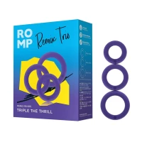 Набір ерекційних кілець Romp Remix Trio, дуже еластичні, діаметри 2; 2,5 та 2,9 см — Переглянути зображення 8
