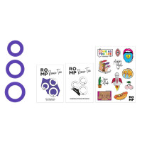 Набор эрекционных колец Romp Remix Trio, очень эластичные, диаметры 2; 2,5 и 2,9 см — Просмотреть изображение 7