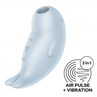 Вакуумний кліторальний стимулятор з вібрацією Satisfyer Seal You Soon, 2 незалежні мотори — Переглянути зображення 1