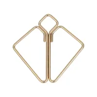 Затискачі для сосків з важкою підвіскою LOCKINK Nipple Clamps with Heavy Pendant, золотисті — Переглянути зображення 2