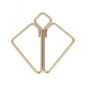 Затискачі для сосків з важкою підвіскою LOCKINK Nipple Clamps with Heavy Pendant, золотисті