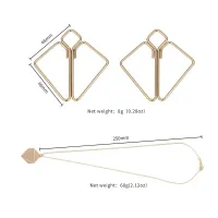 Затискачі для сосків з важкою підвіскою LOCKINK Nipple Clamps with Heavy Pendant, золотисті — Переглянути зображення 10