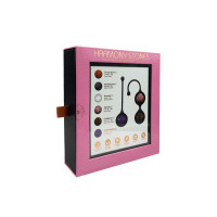 Вагінальні кульки Adrien Lastic Harmony Stones, напівдорогоцінне каміння, діаметр 3 см, 2 тримачі — Переглянути зображення 11