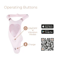 Смарт-вібратор для пар Adrien Lastic Venus + APP, подвійний, можна носити під одягом, 10 режимів — Просмотреть изображение 7