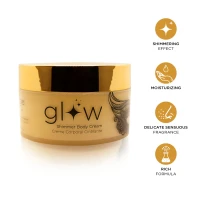 Крем-шимер для тіла Orgie – Glow Shimmering Body Cream (250 мл), чуттєвий аромат, зволоження — Просмотреть изображение 6