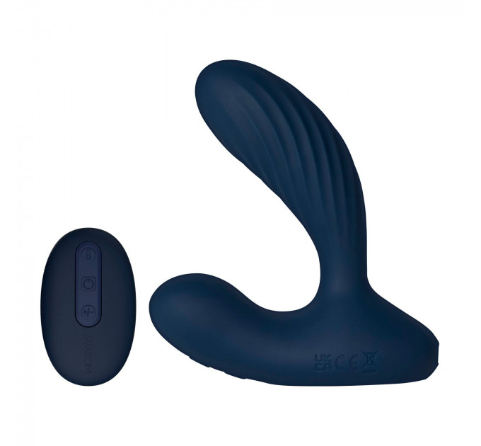 Интерактивный массажер простаты и вибратор точки G Svakom Vick Neo 2, подогрев, поворот ствола, пульт ДУ