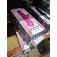 Пульсатор з вібрацією кліторального відростка Fun Factory BI STRONIC FUSION Magenta (м'яте паковання!!!) — Переглянути зображення 2