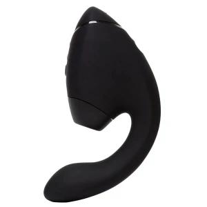 Подвійний вакуумний кліторальний стимулятор з вібрацією Womanizer Next Duo - Black