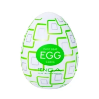 Мастурбатор-яйце Tenga Egg Cubic — Просмотреть изображение 1