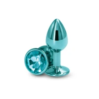 Анальна пробка NS Novelties Rear Assets - Small - Teal — Переглянути зображення 1